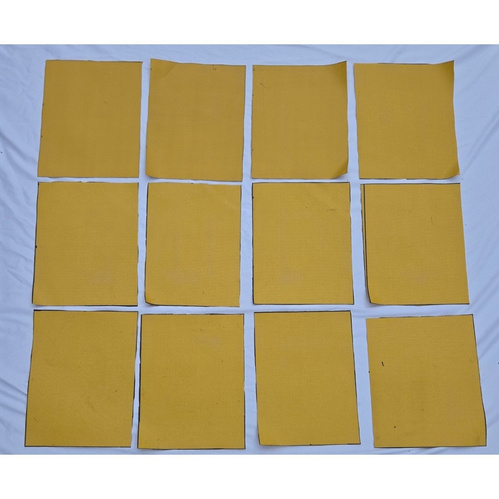 Nomex Made with Kevlar Smoke Fireproof Smoke Curtain Remnants 8" x 10" 340 GSM